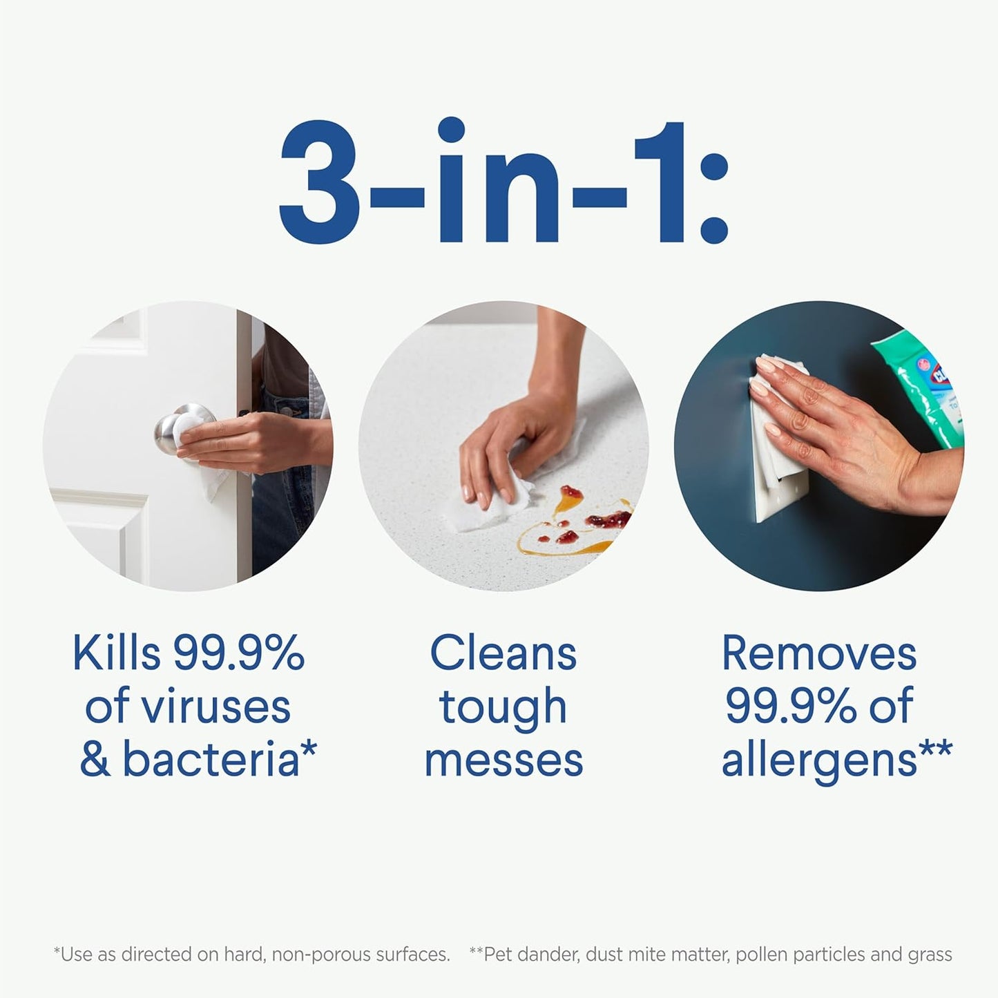 Clorox Disinfecting Wipes On The Go Travel Wipes. Dorm Room Essentials. Crisp Lemon. 9 Count (Package May Vary)