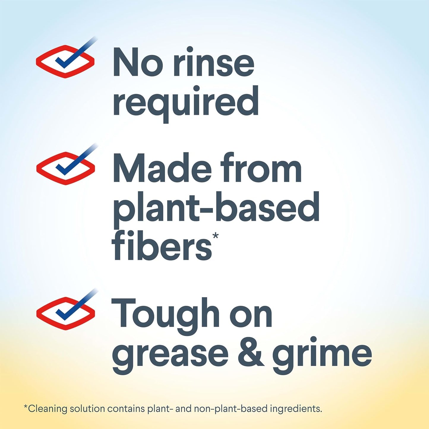 Clorox Free & Clear Cleaning Wipes. Light Lemon Scent. 75 Count. Pack of 3 (Pack May Vary)