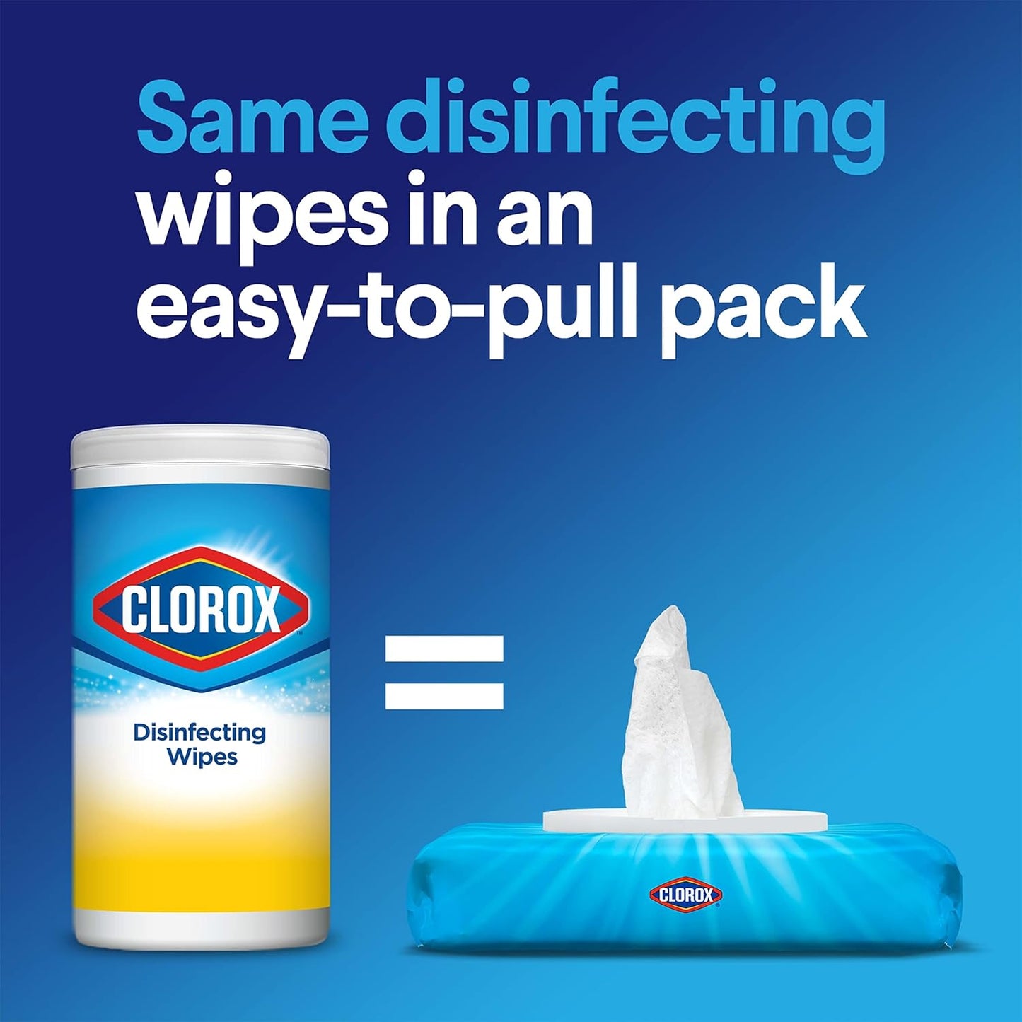 Clorox Disinfecting Wipes. Bleach Free Cleaning Wipes. Household Essentials. Dorm Room Essentials. 75 Wipes. Pack Of 3. Fresh Scent (Package May Vary)