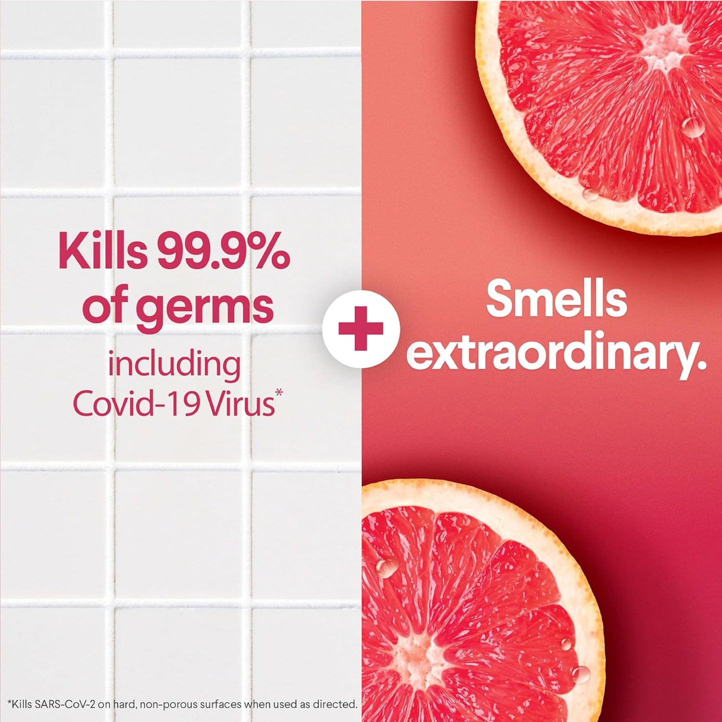 Clorox Scentiva Disinfecting Wipes. Grapefruit and Orange Blossom. 75 Ct.. Pack of 3 (Pack May vary)