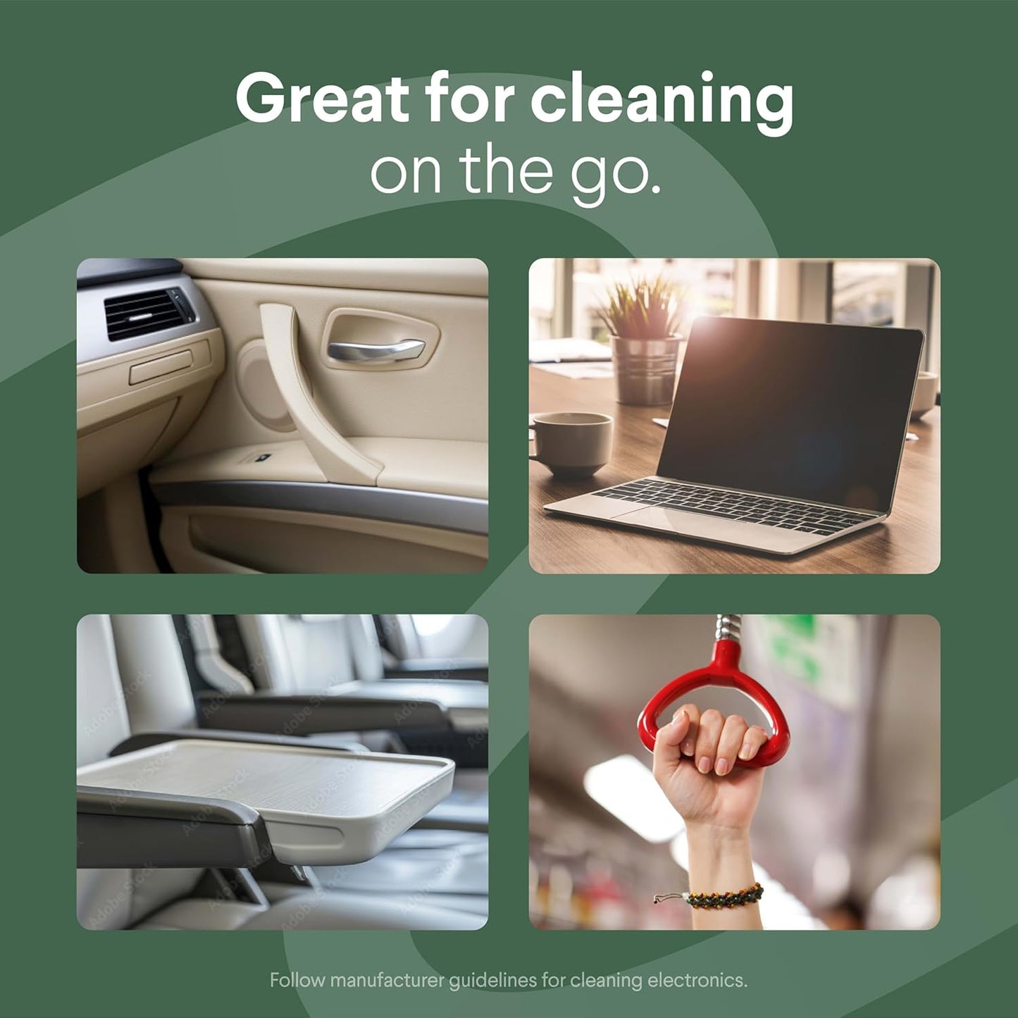 Clorox Disinfecting Wipes. Bleach Free. Household Essentials. Fresh Scent. Moisture Seal Lid. 75 Cleaning Wipes. Pack of 3 (New Packaging)